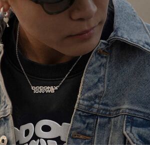 ★岩田剛典『GOD ＯNLY KNOWS』ロゴネックレス『Mサイズ』シルバー925三代目jsb3</a></h3>
                        