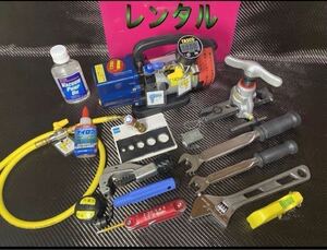 ☆001【レンタル4日間】タスコ真空ポンプ フレアリングツール デジタル真空ゲージ ・ナイログ・エアコン 取り付け工具</a></h3>
                        
                        